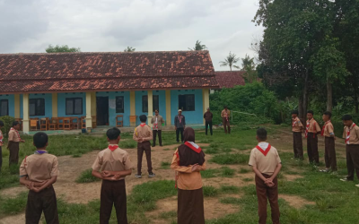 PELANTIKAN ANGGOTA PRAMUKA PENGGALANG RAMU, RAKIT, DAN TERAP SMP AZAHRA BEKASI 2024